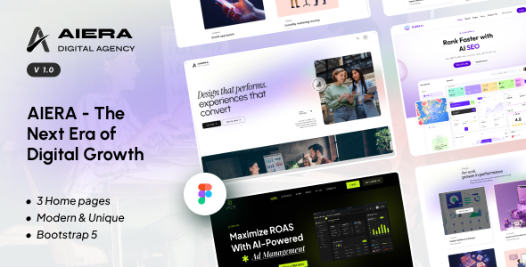 Aiera – Digital Agency WordPress Theme: The Complete 2026 Solution for Agencies, thumbnail